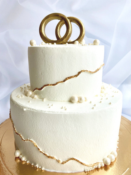 Торт свадебный №429 (ВК)