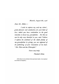 The flute and flute-playing | Theobald Boehm