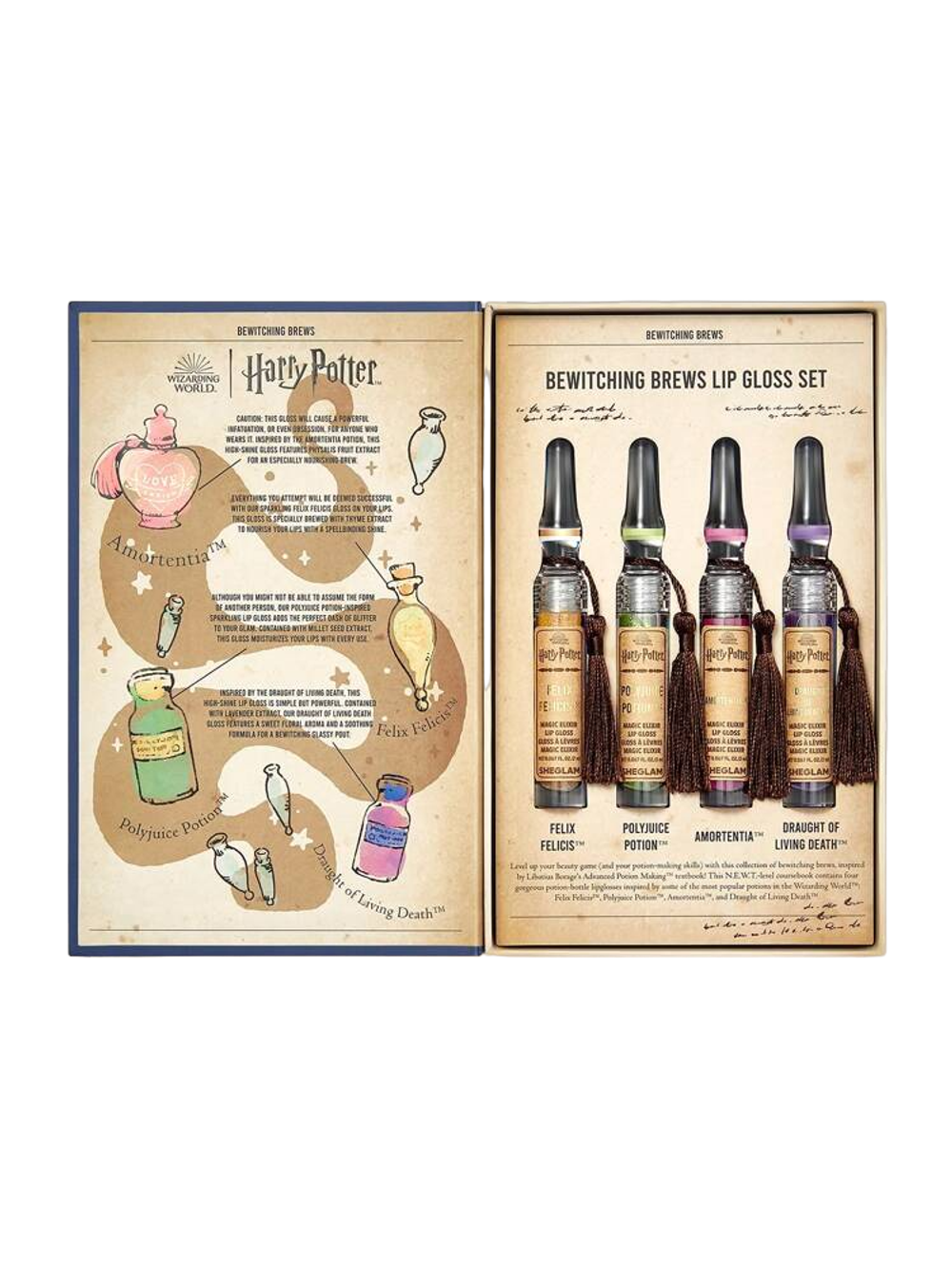 Sheglam x Harry Potter™ Bewitching Brews Lip Gloss Set