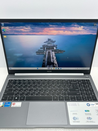 Ноутбук Tecno Megabook T1DA 15.6"/AMD Ryzen 7 5800U/RAM 16ГБ/SSD 512GB/AMD Radeon Graphics/1920*1080/IPS/DOS/Подсветка кл-ры: LED/серебристый. Состояние: B1
