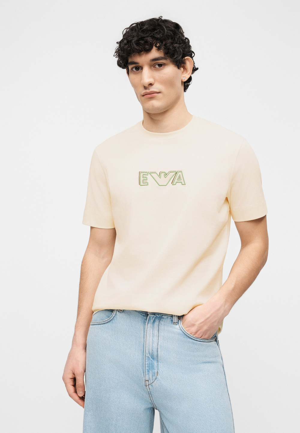 Emporio Armani Футболка с принтом - Белый