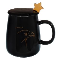 GAEM Кружка с крышкой и ложкой, 450 мл, L8 W12 H11 см, 4в.