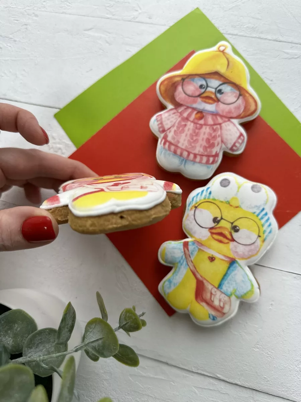 Имбирные пряники на торт Лалафанфан