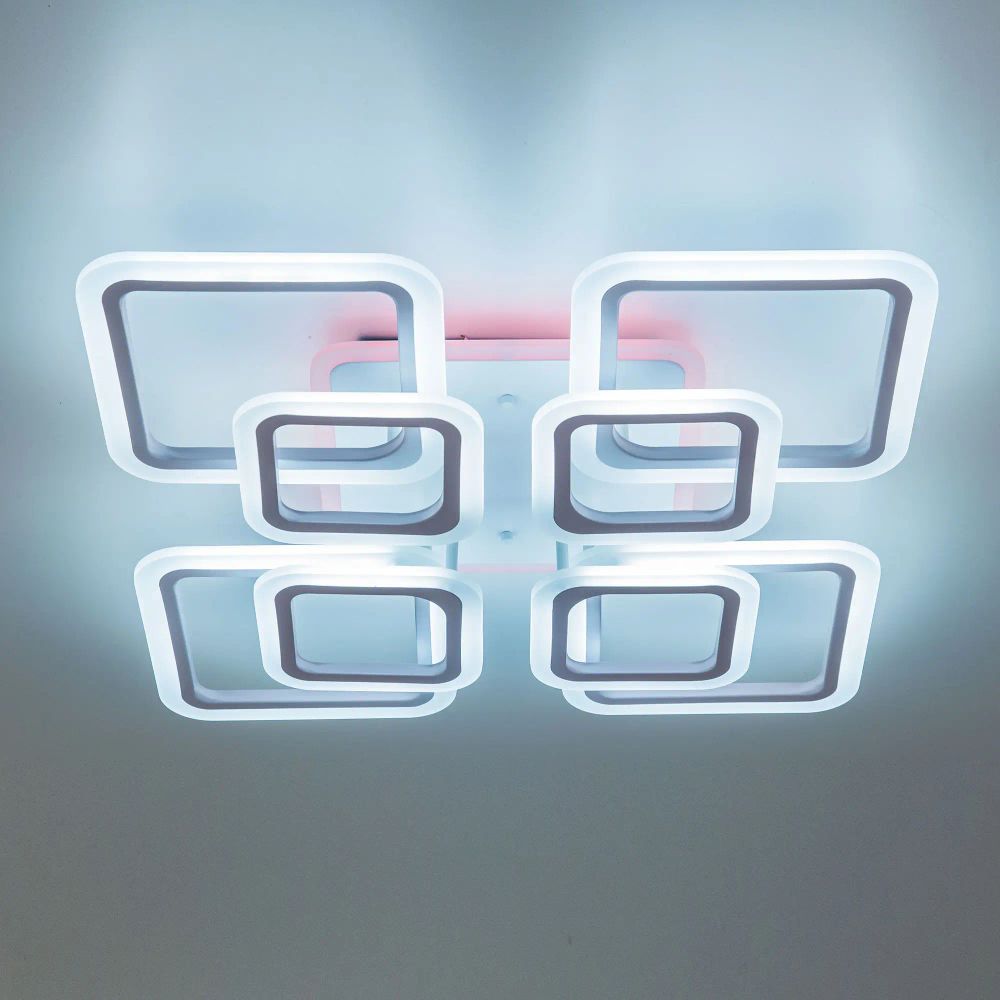 Citilux Марсель Смарт CL232A180E RGB Умная люстра Белая