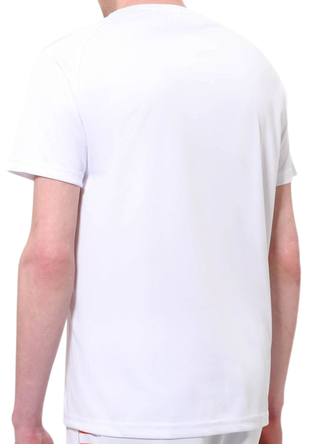 Мужская теннисная футболка Australian Ace Logo T-Shirt - белый