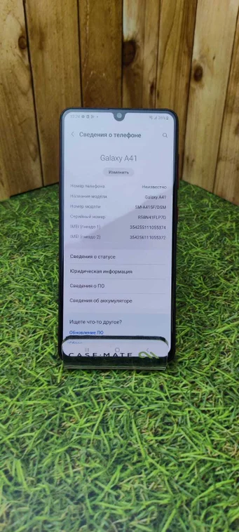 Смартфон Samsung Galaxy A41 4/64 ГБ, Dual nano SIM, красный
