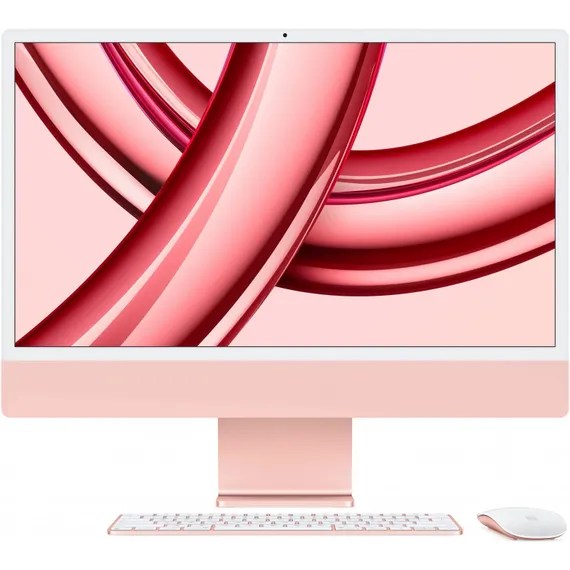 Моноблок Apple iMac 4.5K 24 (M3 8-Core, GPU 10-Core, 8GB, 256GB) (Розовый | Pink) (2023)