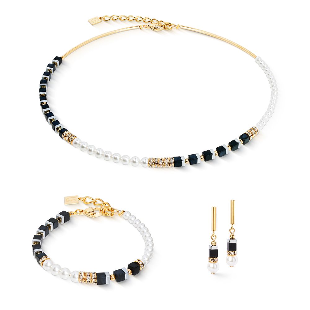 Серьги Coeur de Lion Black 4354/21-1300