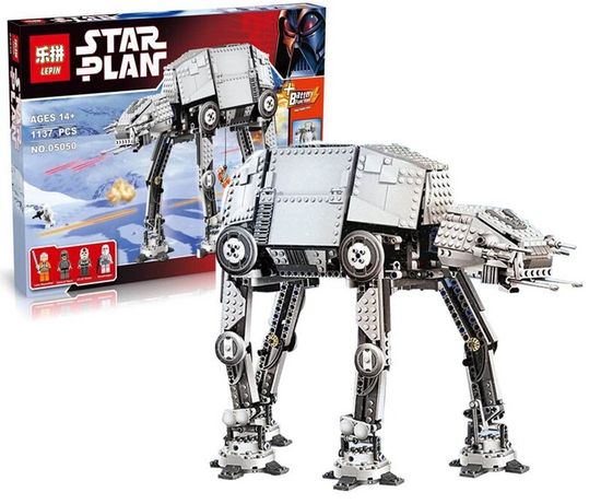 Конструктор Звездные войны "Моторизированный шагоход АТ-АТ" 1168 деталь