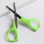 5231429 Ножницы детские, маникюрные, цвет салатовый