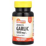 Sundance Vitamins, Чеснок без запаха, 90 капсул быстрого высвобождения (500 мг в каждой капсуле)