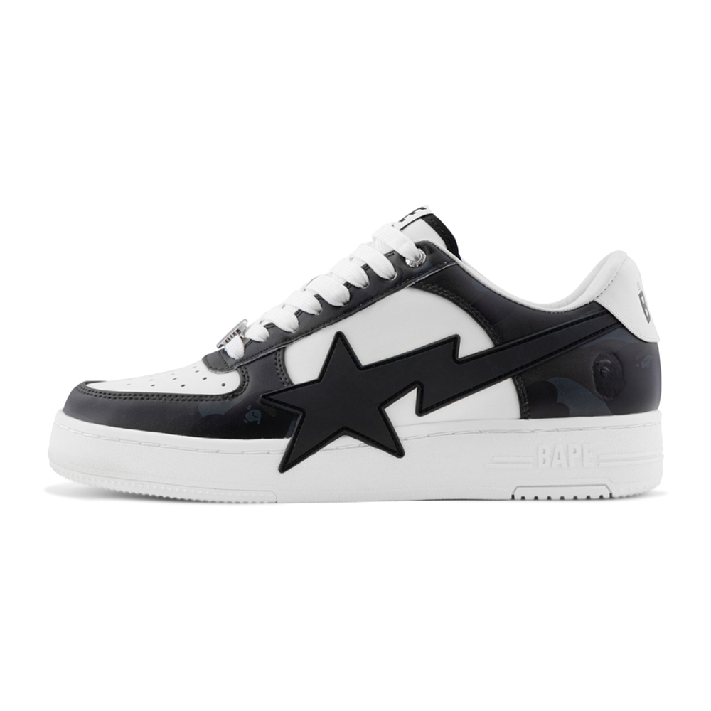 A Bathing Ape Bathing Ape Star Appliqu Sneakers черный