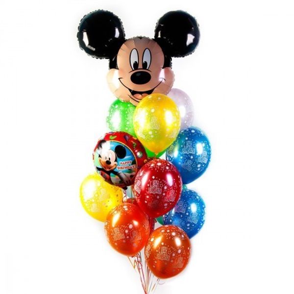 Букет из шаров Микки - купить в Москве