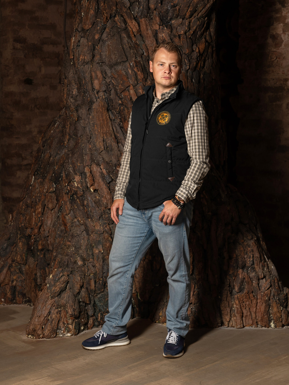 Жилетка Варгградъ мужская чёрная