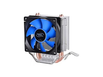 DEEPCOOL ICE EDGE Mini FS V2.0 LGA1700/1200/115X/775/AM5/AM4 (54шт/кор, TDP 100W, Fan 80mm, 2 тепл.трубки) RET