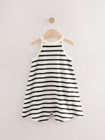 Комбинезон летний для девочки Next AG5-753, Черный, Белый