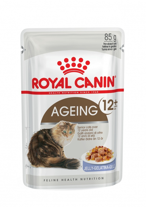 Влажный корм Royal Canin Ageing 12+  для пожилых кошек, в желе, 85 г