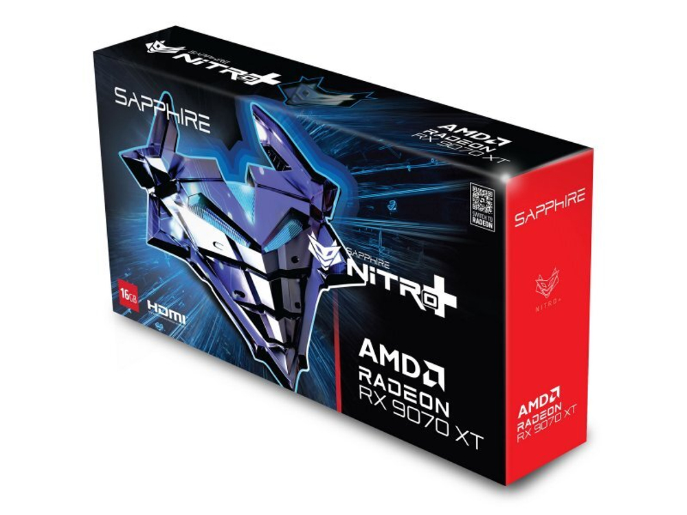 Видеокарта Sapphire AMD Radeon RX 9070XT [11348-01-20G]