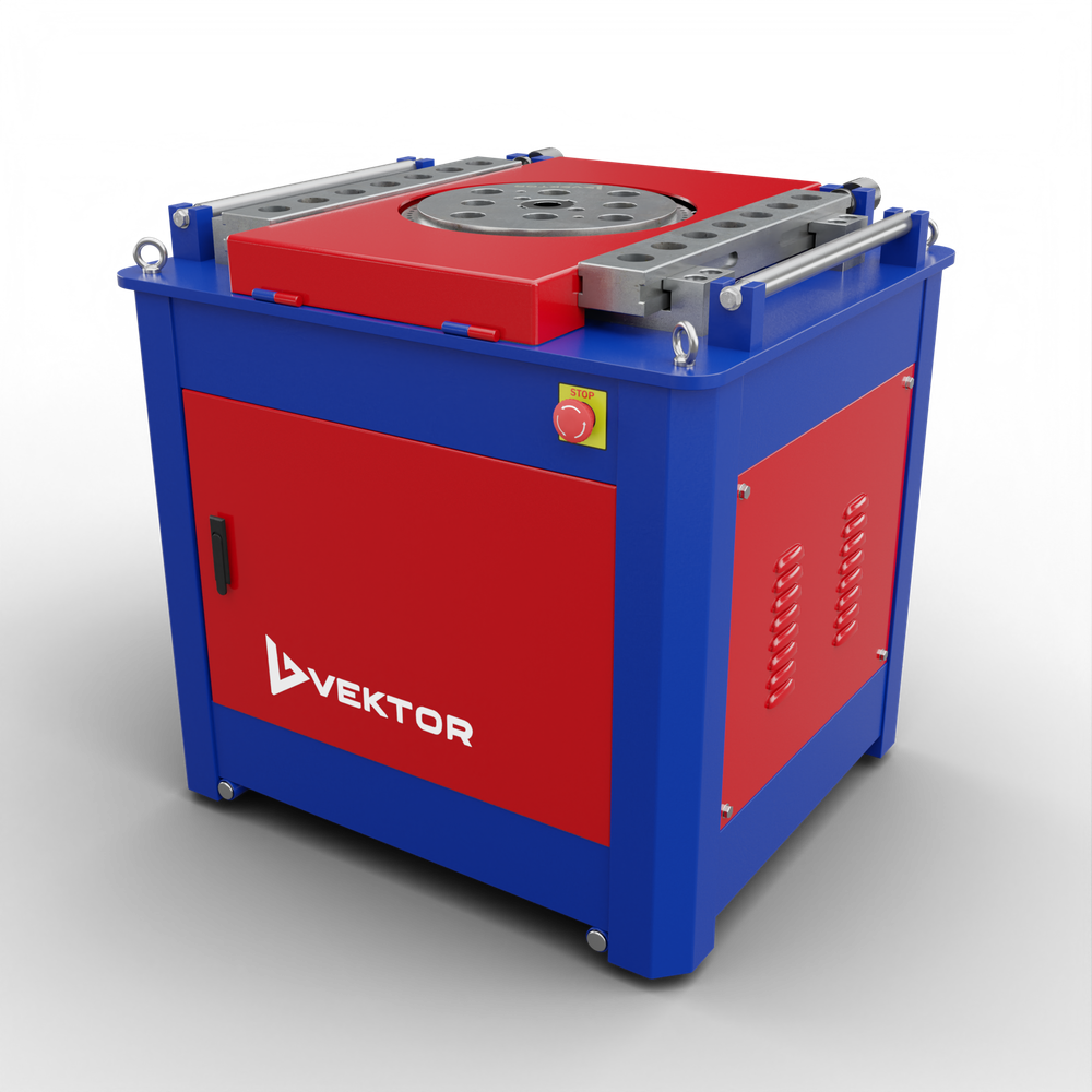 Станок для гибки арматуры Vektor GW52SA с доводчиком