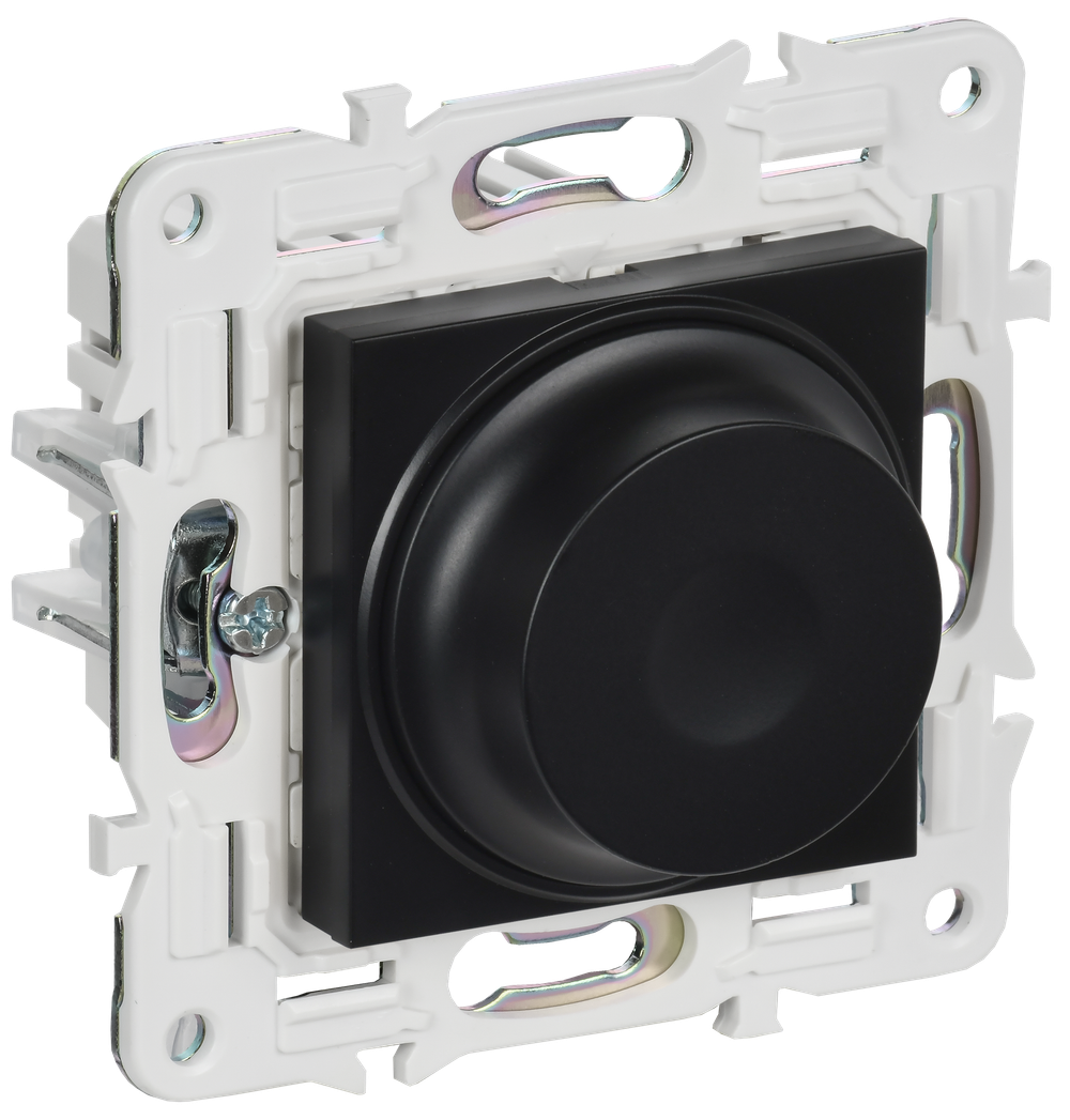 SKANDY Светорегулятор поворотный 600Вт SK-D01Bl черный IEK