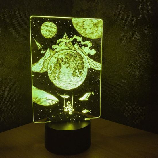 Лампа Мир Снов с иллюзией 3D