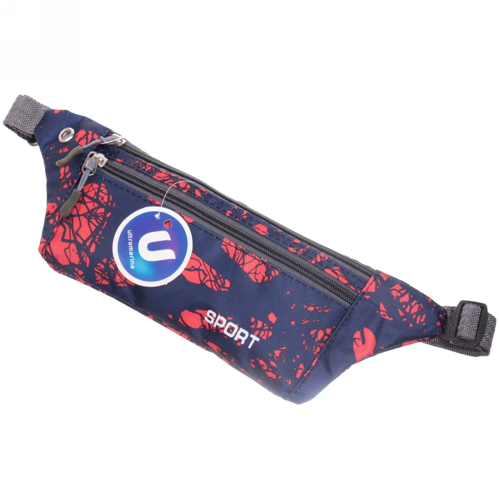 Сумка на пояс для документов и телефона «Street sports - Football», микс 4 цвета, 34*11,5*19,5см