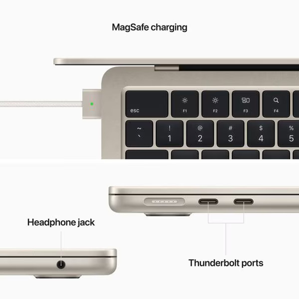 MacBook Air 13 M2/8/256 (2022) Starlight