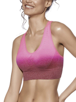 Спортивный бюстгальтер-топ Diana без застежки (Размер: XL) (Цвет: синий)