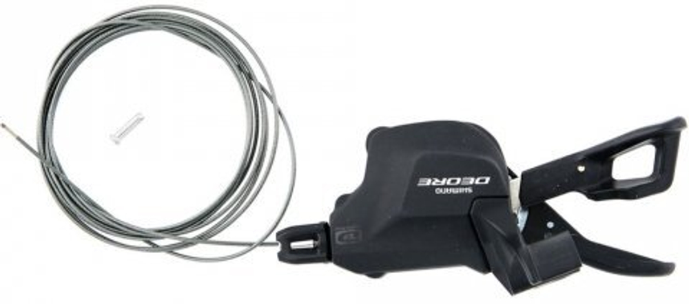 Шифтер Shimano Deore, M6000-IR, прав, 10ск, I-Spec II, без индикатора, тр. 2050Мм ISLM6000IRA