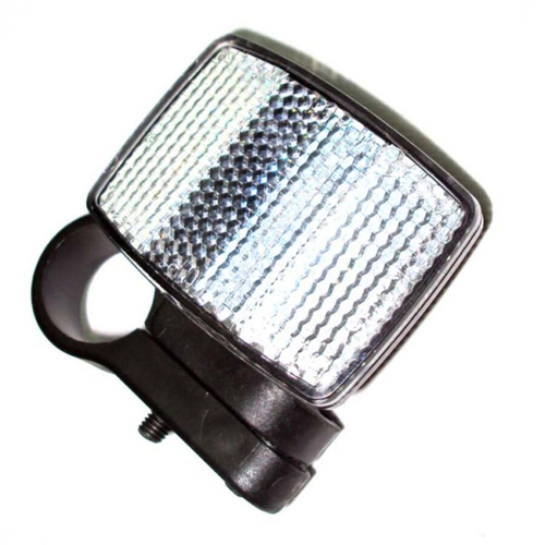 Отражатель передний белый.