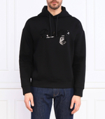 Худи Emporio Armani - черный(3R1MBI 1JHSZ)