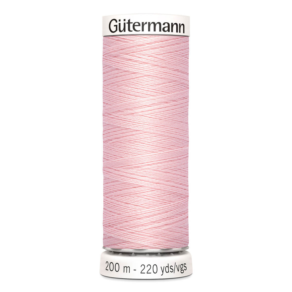 Нить Sew-All 200 м, Gutermann, 659 св.персиково-розовый