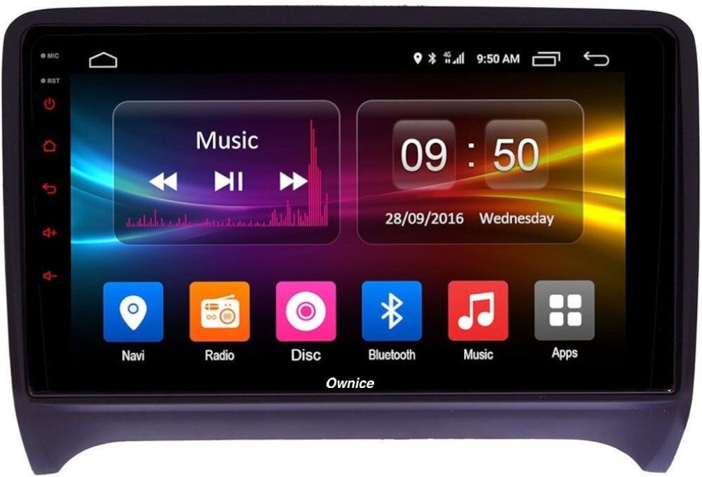 Магнитола для AUDI TT 2006-2014 (8J) - Carmedia OL-9101 QLed, Android 12, TS10, CarPlay, 4G SIM-слот