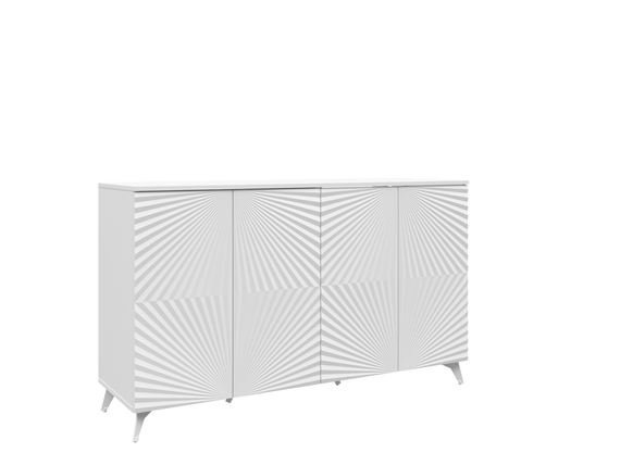 Комодино ПМ-390.02 Комод (Белоснежный софт, Белый)