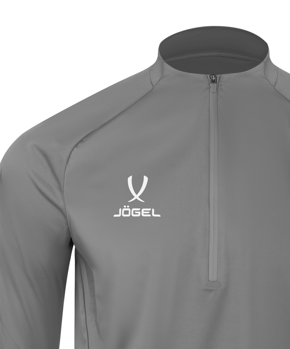 Джемпер ветрозащитный JÖGEL PREMIER PerFormPROOF 1/4 Zip Wind Top, серый