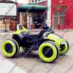 Детский электромобиль  "Rideable" зеленый