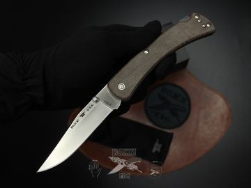Складной нож BUCK 0110BRS4 110 Slim Knife Pro c клинком из стали CPM-S30V, рукоять микарта