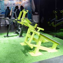 Fix-1709 Уличный тренажер Скамья для пресса + гиперэкстензия ZAVODSPORTA РАСПРОДАЖА