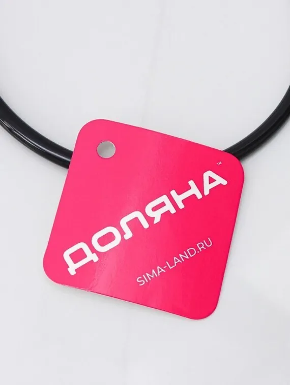 Вешалка для галстуков и шарфов Доляна, 13,5×23×0,7 см, антискользящее покрытие, цвет чёрный