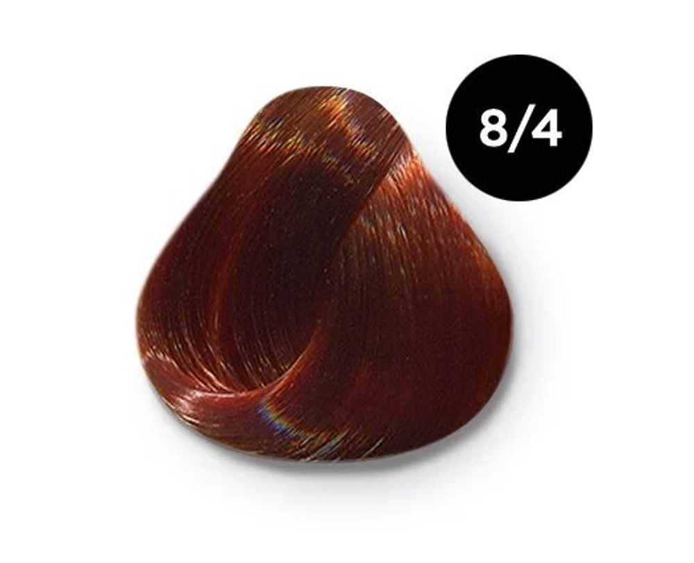 OLLIN COLOR 8/4 светло-русый медный 60мл Перманентная крем-краска для волос