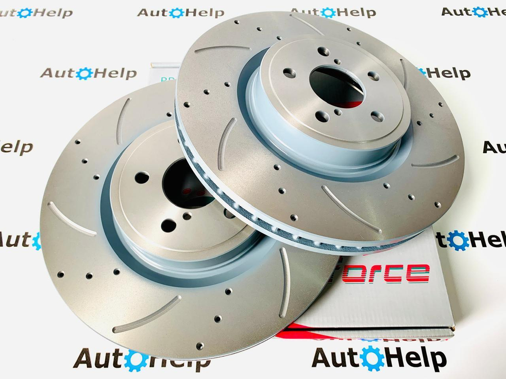 Диск тормозной перфорированный G-Brake GFR-20630L передний левый 316mm