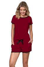 Пижамный комплект Margot (Размер: M) (Цвет: темно-синий)