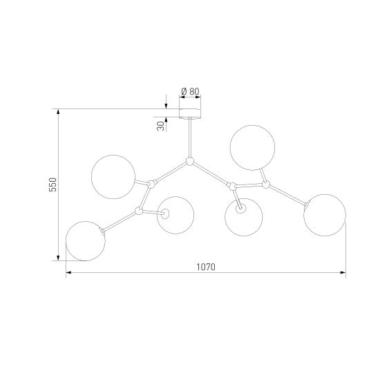 10071 / потолочный светильник / Fairy
