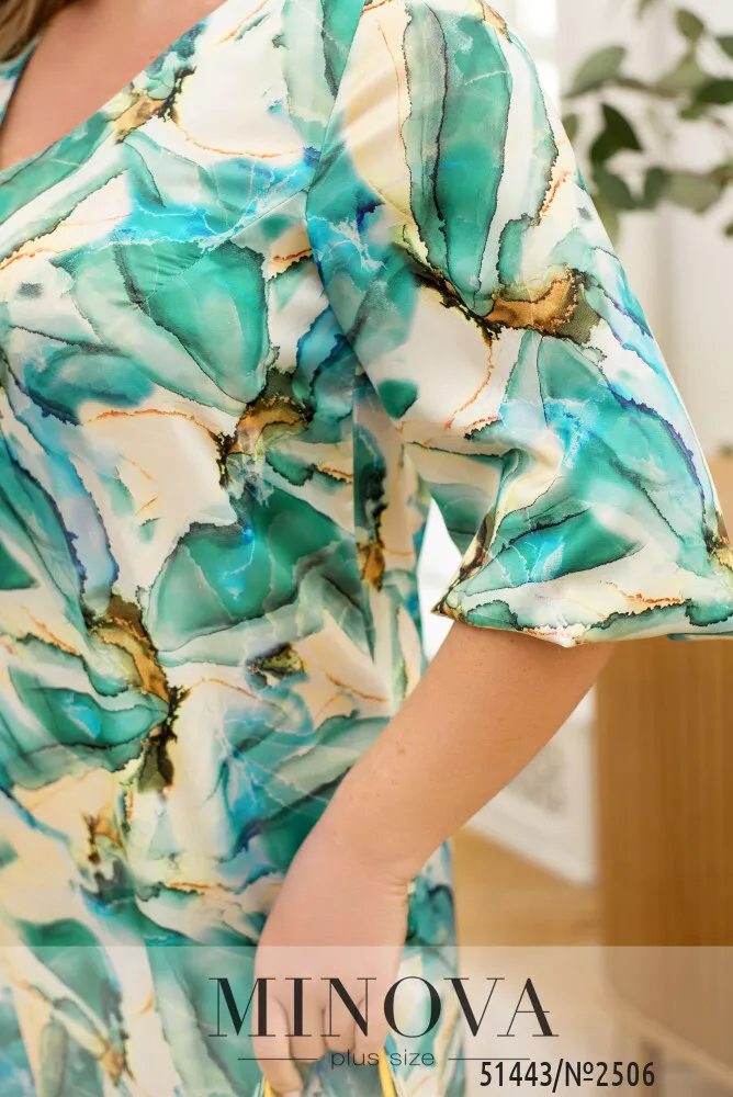 Платье 2506-морская волна Minova