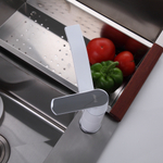 Смеситель для кухни 35к F4531 FRAP б/отв п/гайку Белый+хром