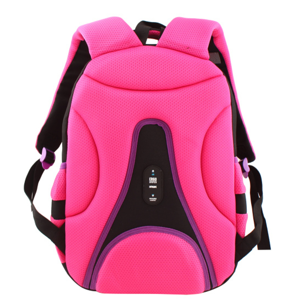 Ранец, спинка эргономичная, 3 отделения, 42*30*20 см, COMFORT Max, Cool girl, КОКОС, 240484