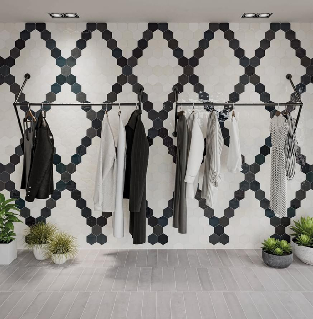 Wow Zellige Hexa Mint 10.8x12.4