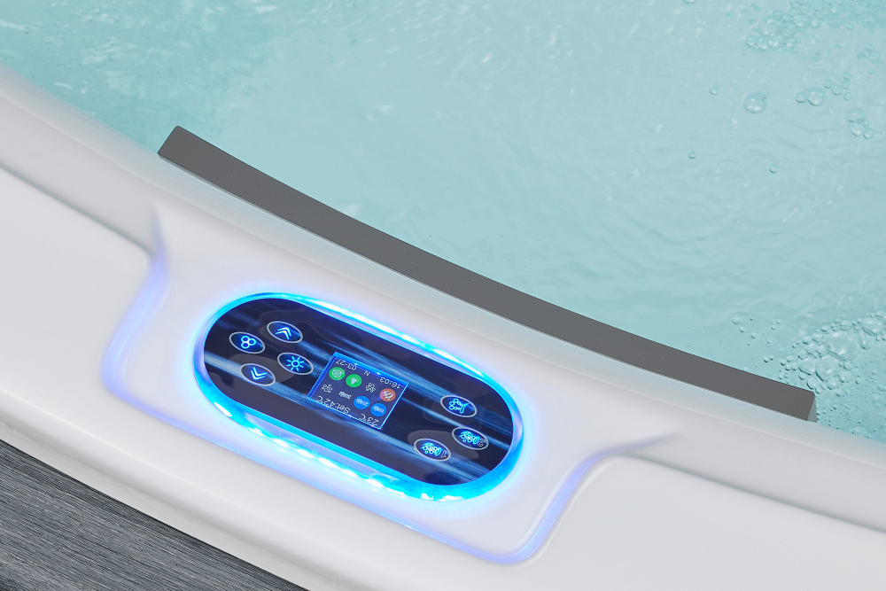 Вместительный круглый гидромассажный спа-бассейн Victoria Star VS-CP3200