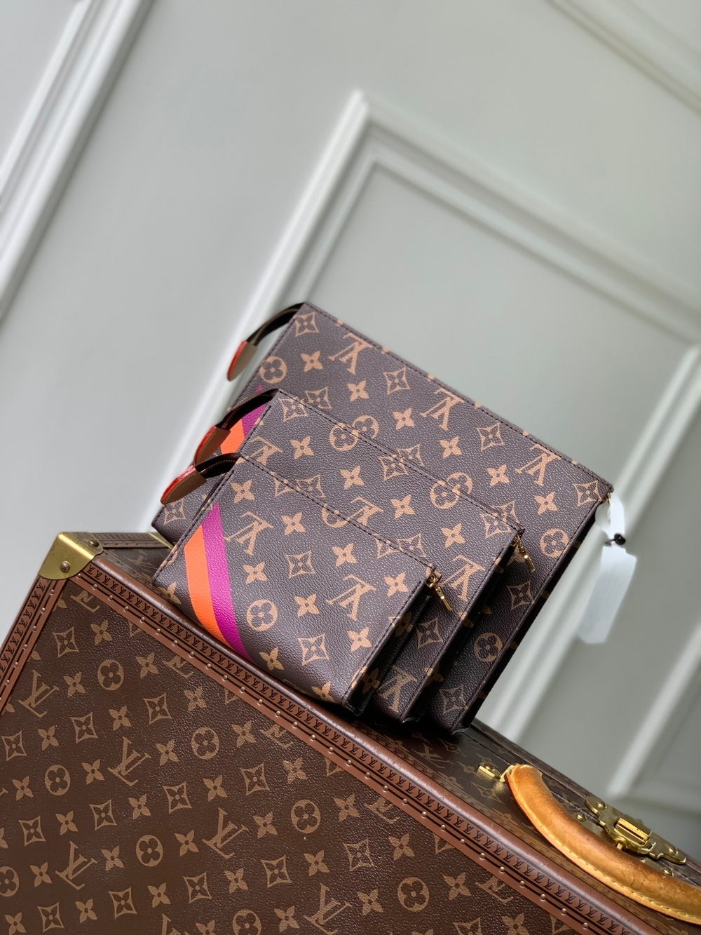 Louis Vuitton Trio Toilet Pouch