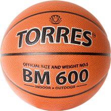 Мяч баскетбольный TORRES BM600 B32025, размер 5